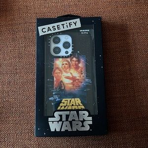 Casetify Star Wars iPhone 13 Pro case. Black. Unopened